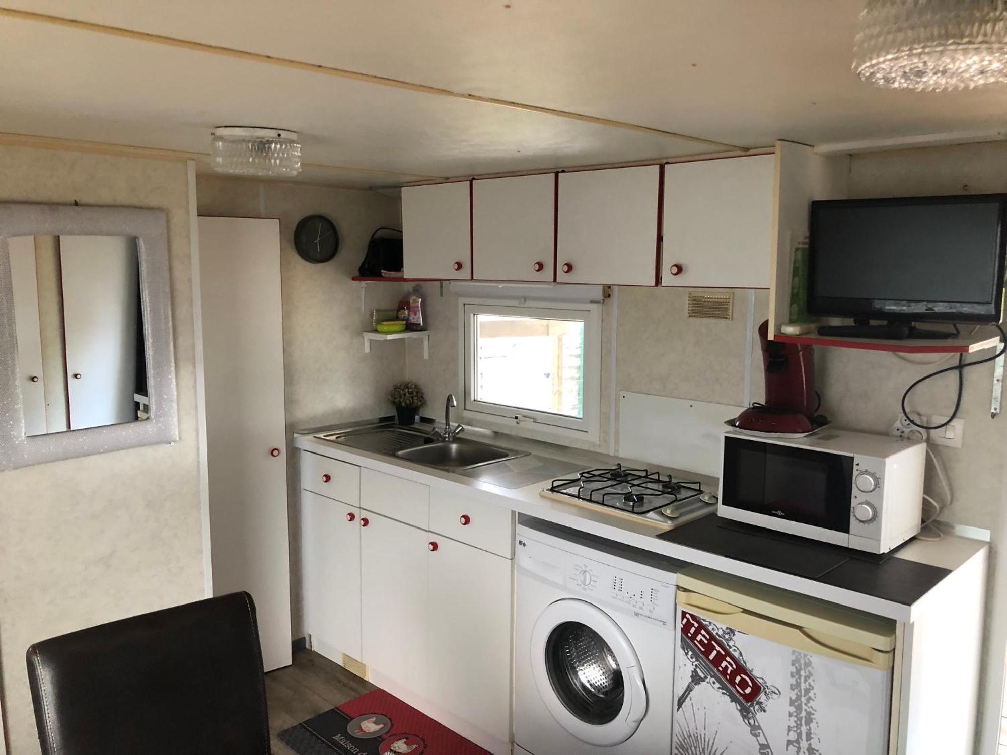 Vacances Mobilhome à Fréjus sur terrain privé Esterno foto